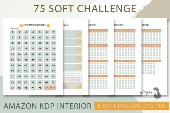 Download 75 Soft Challenge Kdp Interior - 75 soft challenge Collection