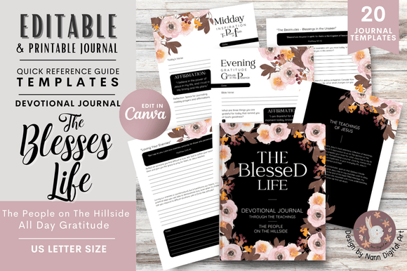 Download Bible Study &amp; Gratitude Journal Template - Journal template Collection