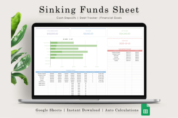 Download Sinking Funds Google Sheets,Budget Sheet - Sheets Collection