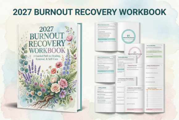 Download 2027 Burnout Recovery Workbook - Workbook Collection